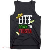 Cinco De Mayo DTF Down To Fiesta Tank Top thumb 0