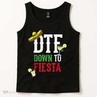 Cinco De Mayo DTF Down To Fiesta Tank Top thumb 2