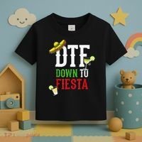 Cinco De Mayo DTF Down To Fiesta Toddler T-Shirt thumb 3