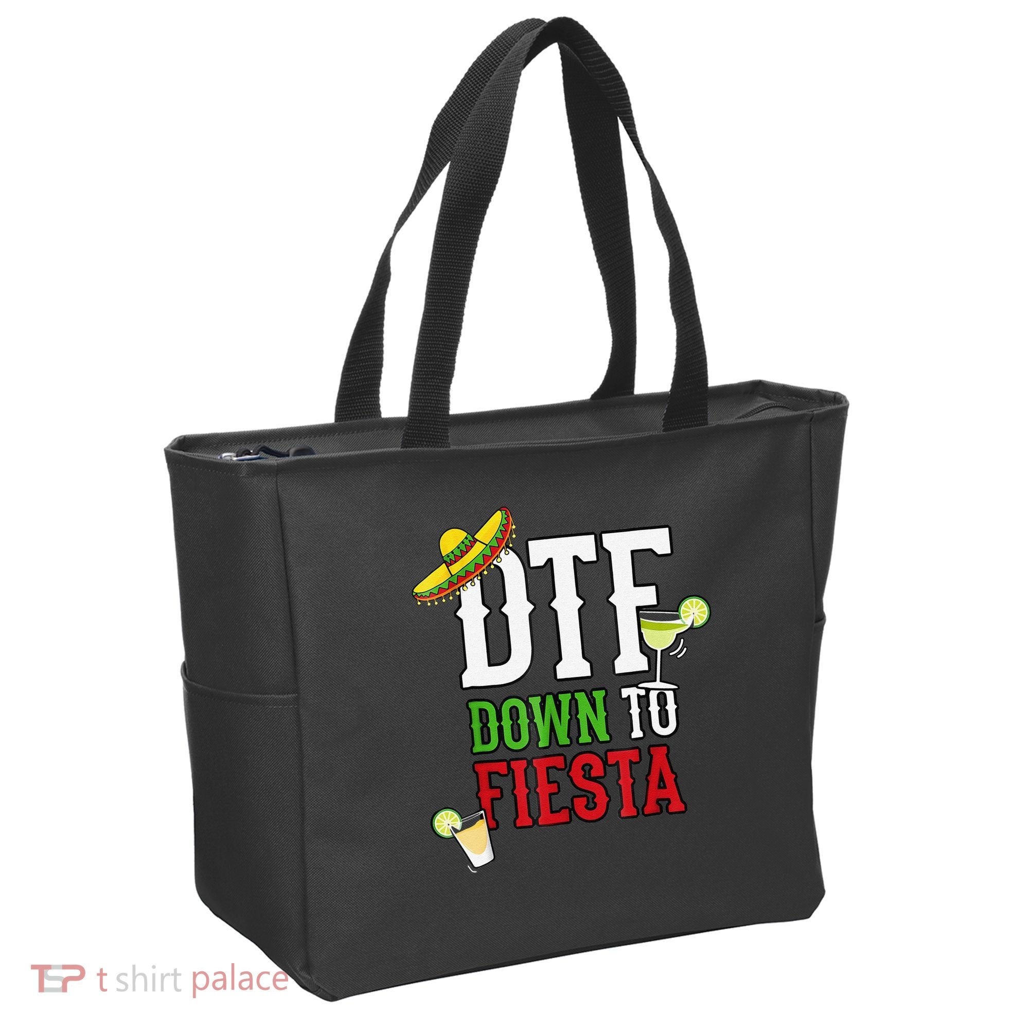 Cinco De Mayo DTF Down To Fiesta Tote Bag