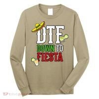 Cinco De Mayo DTF Down To Fiesta Long Sleeve Shirt thumb 0