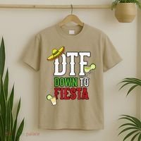 Cinco De Mayo DTF Down To Fiesta T-Shirt thumb 2