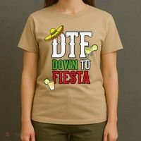 Cinco De Mayo DTF Down To Fiesta T-Shirt thumb 4
