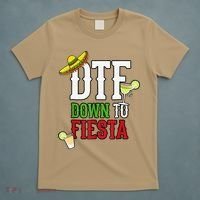 Cinco De Mayo DTF Down To Fiesta T-Shirt thumb 5