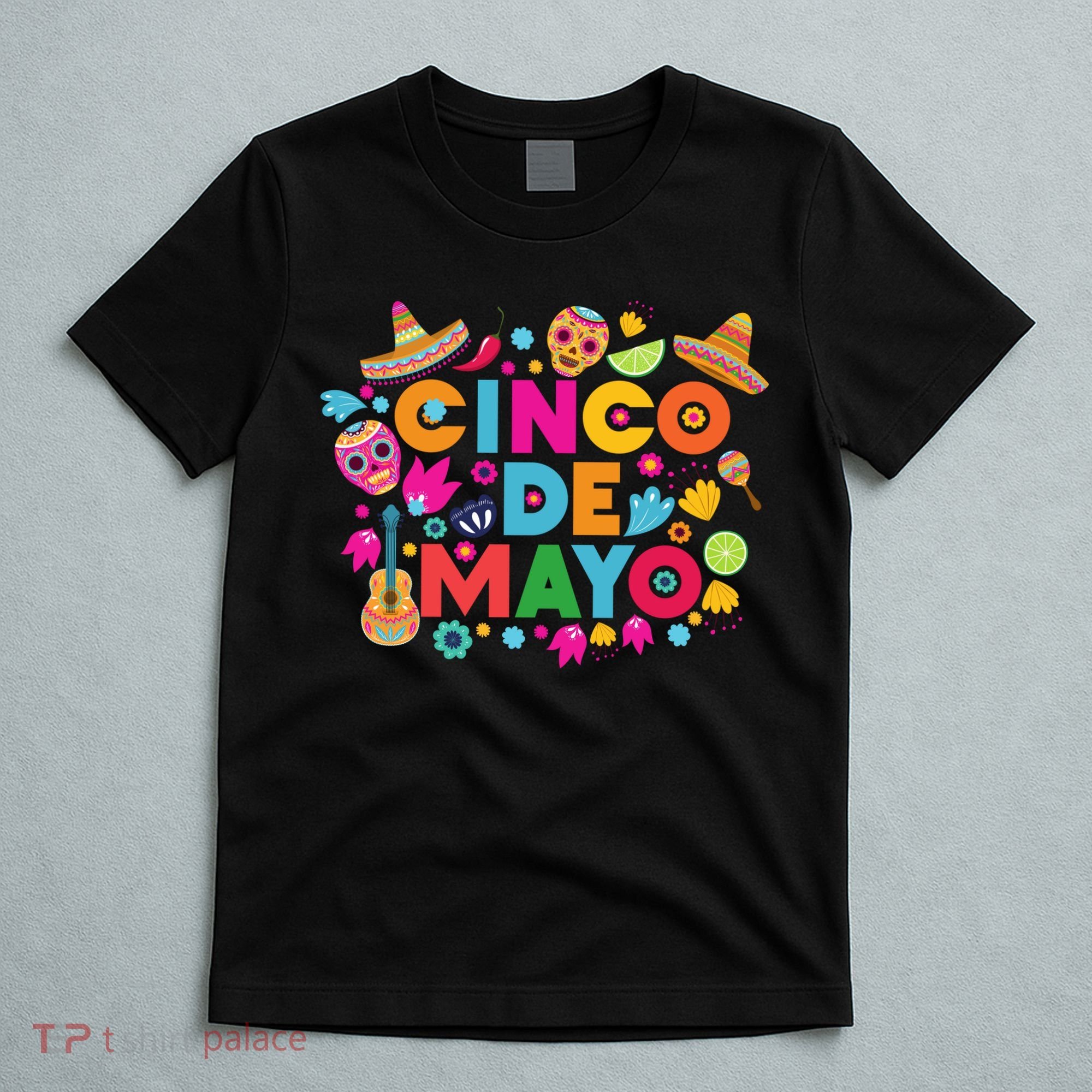 Cinco De Mayo Colorful Celebration Fiesta T-Shirt