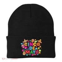 Cinco De Mayo Colorful Celebration Fiesta Beanie thumb 0