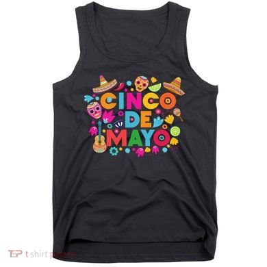 Cinco De Mayo Colorful Celebration Fiesta Tank Top
