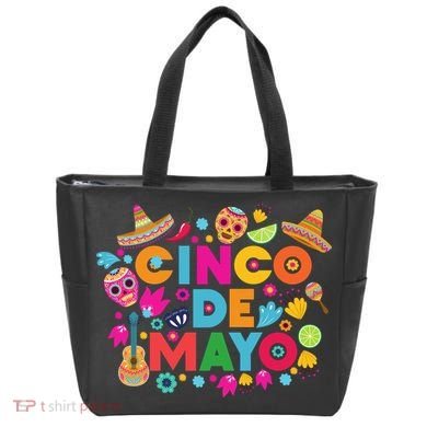 Cinco De Mayo Colorful Celebration Fiesta Tote Bag