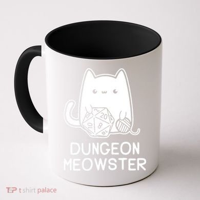 Cat Dungeon Meowster Cat Coffee Mug
