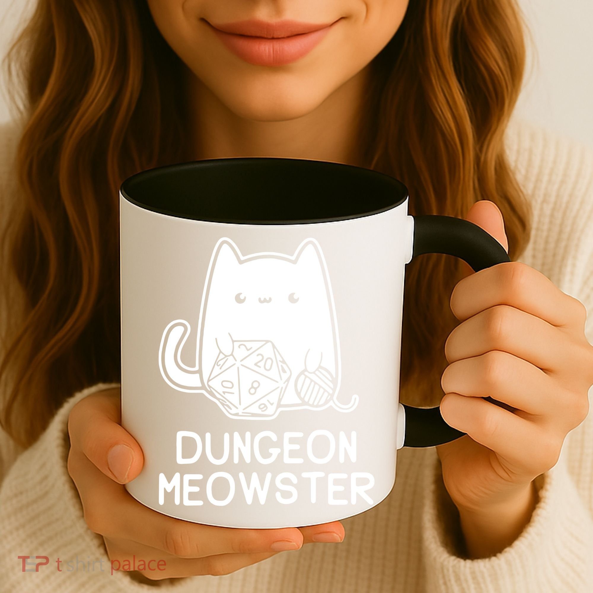 Cat Dungeon Meowster Cat Coffee Mug