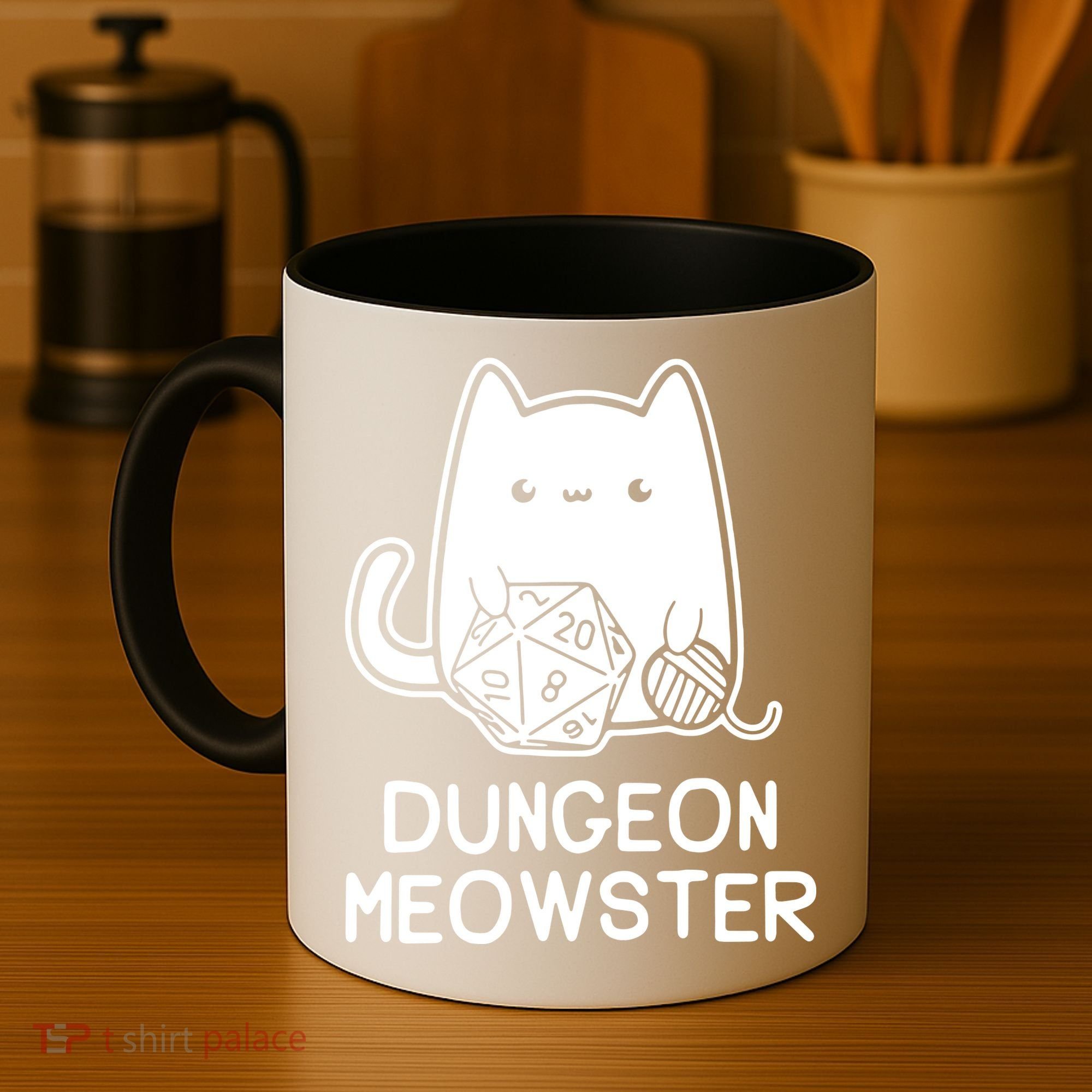 Cat Dungeon Meowster Cat Coffee Mug