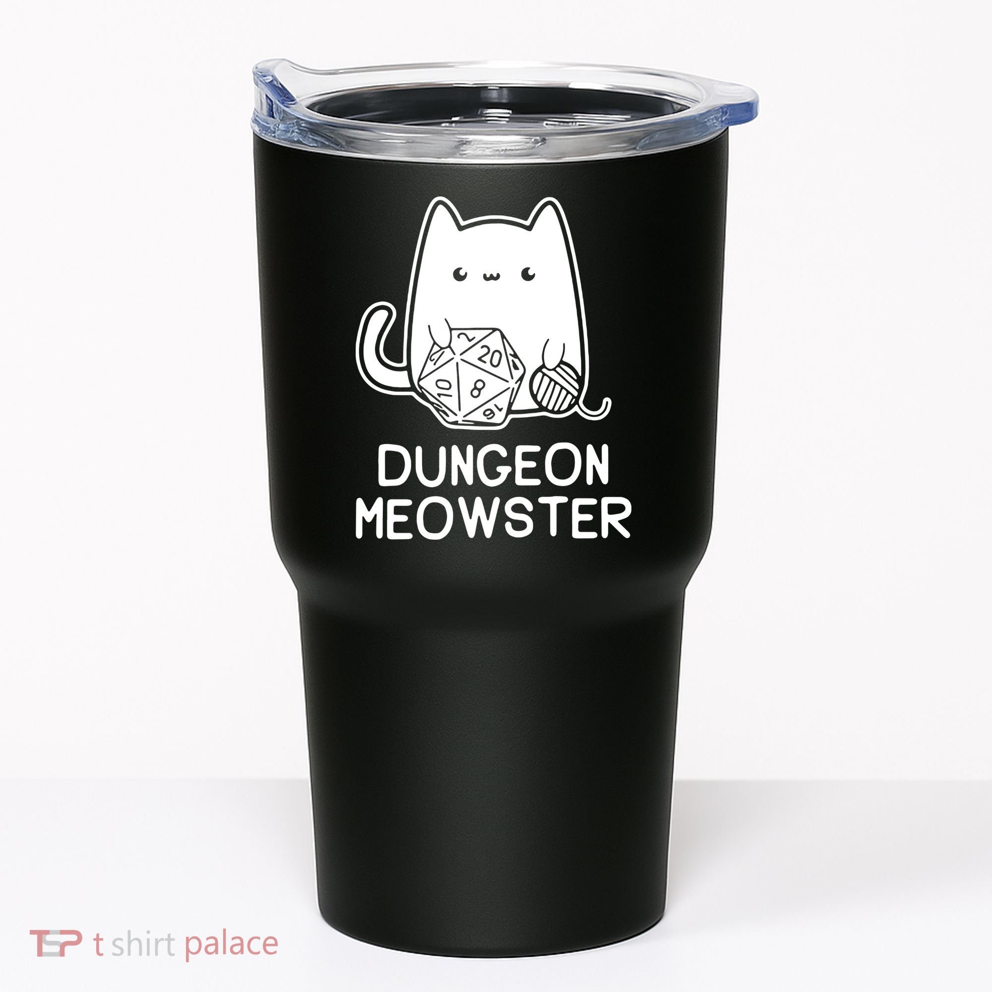 Cat Dungeon Meowster Cat Tumbler