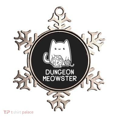 Cat Dungeon Meowster Cat Ornament