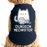 Cat Dungeon Meowster Cat Doggie Tank thumb 0