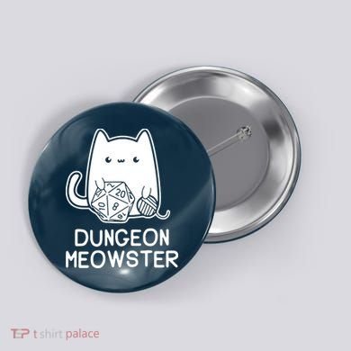 Cat Dungeon Meowster Cat Button