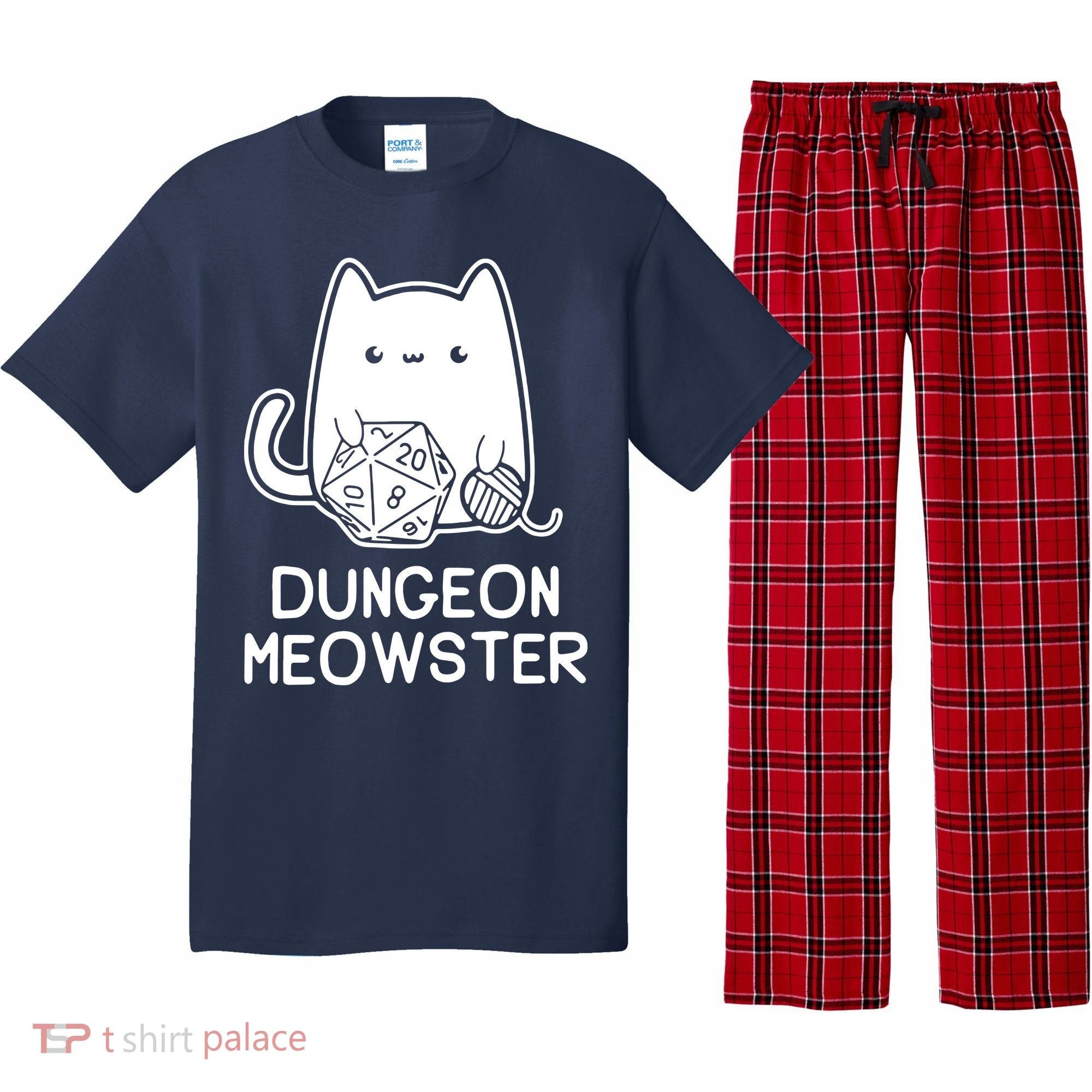 Cat Dungeon Meowster Cat Pajama Set
