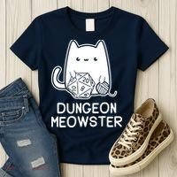 Cat Dungeon Meowster Cat Women's T-Shirt thumb 3