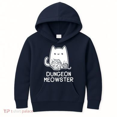 Cat Dungeon Meowster Cat Kids Hoodie