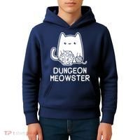 Cat Dungeon Meowster Cat Kids Hoodie thumb 4