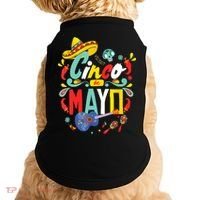Cinco De Mayo Fiesta Surprise Camisa 5 De Mayo Viva Mexico Doggie Tank thumb 0