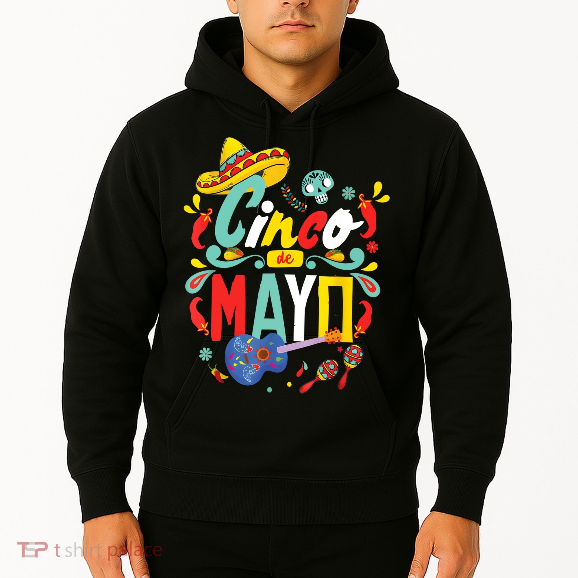 Cinco De Mayo Fiesta Surprise Camisa 5 De Mayo Viva Mexico Hoodie