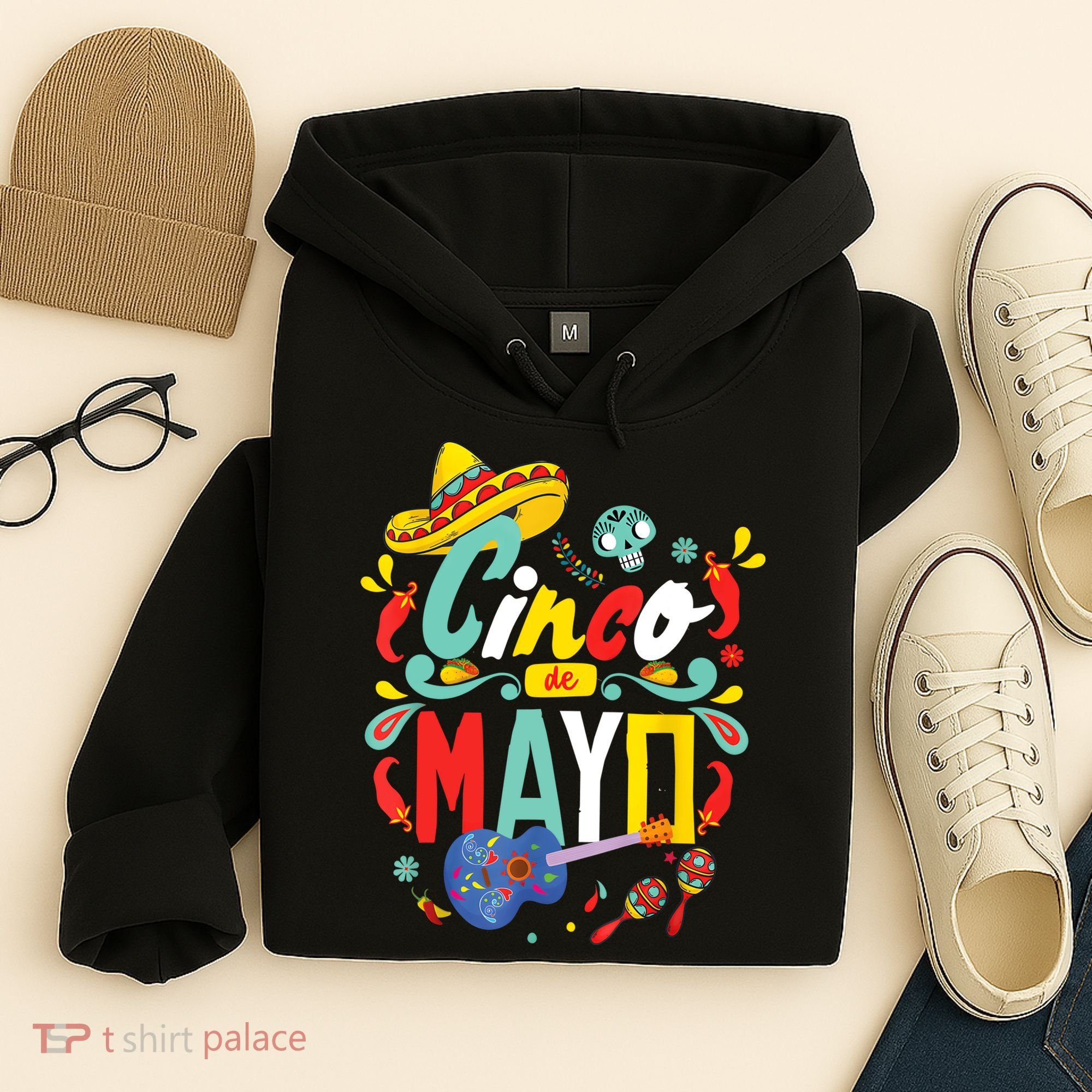 Cinco De Mayo Fiesta Surprise Camisa 5 De Mayo Viva Mexico Hoodie