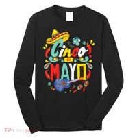 Cinco De Mayo Fiesta Surprise Camisa 5 De Mayo Viva Mexico Long Sleeve Shirt thumb 0