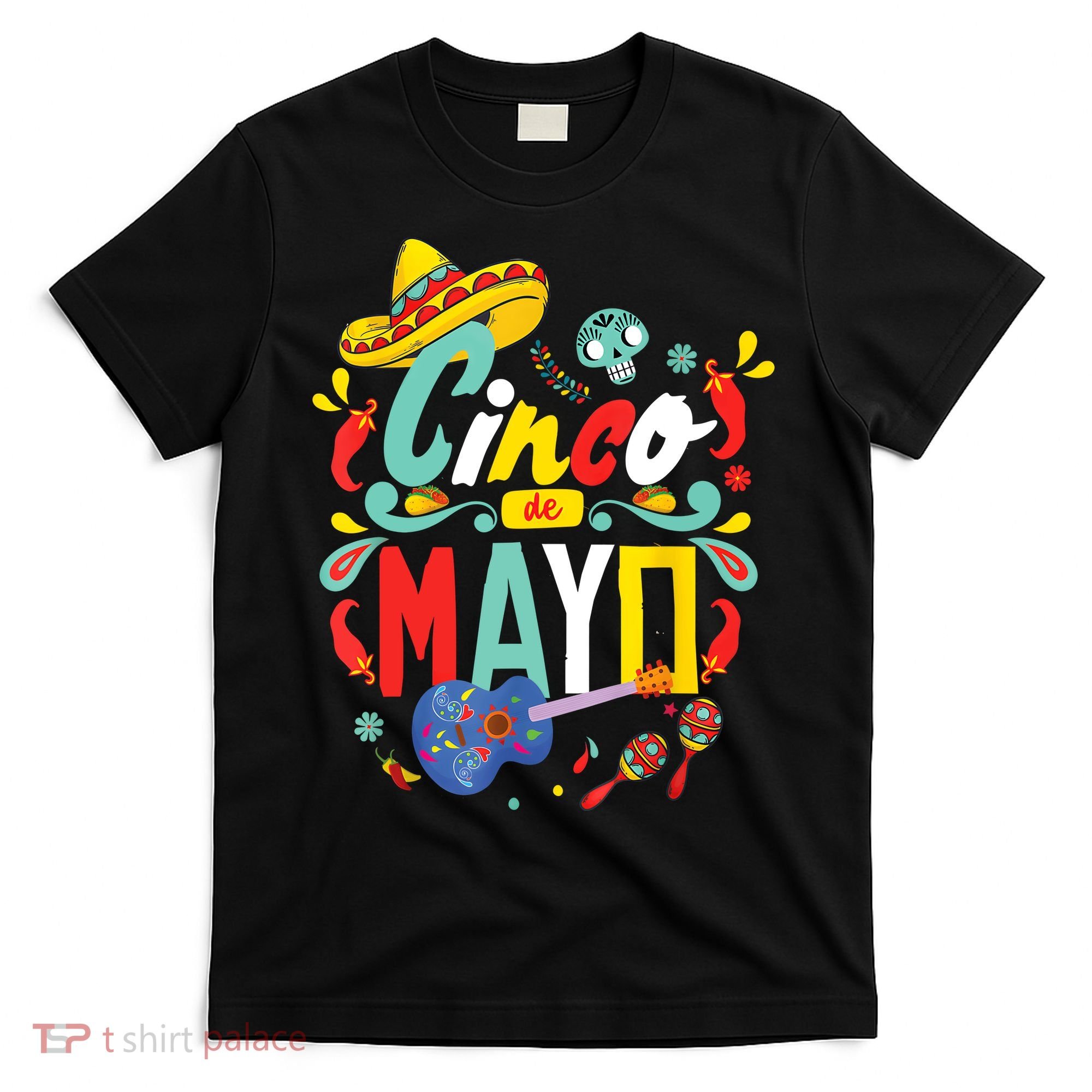 Cinco De Mayo Fiesta Surprise Camisa 5 De Mayo Viva Mexico T-Shirt