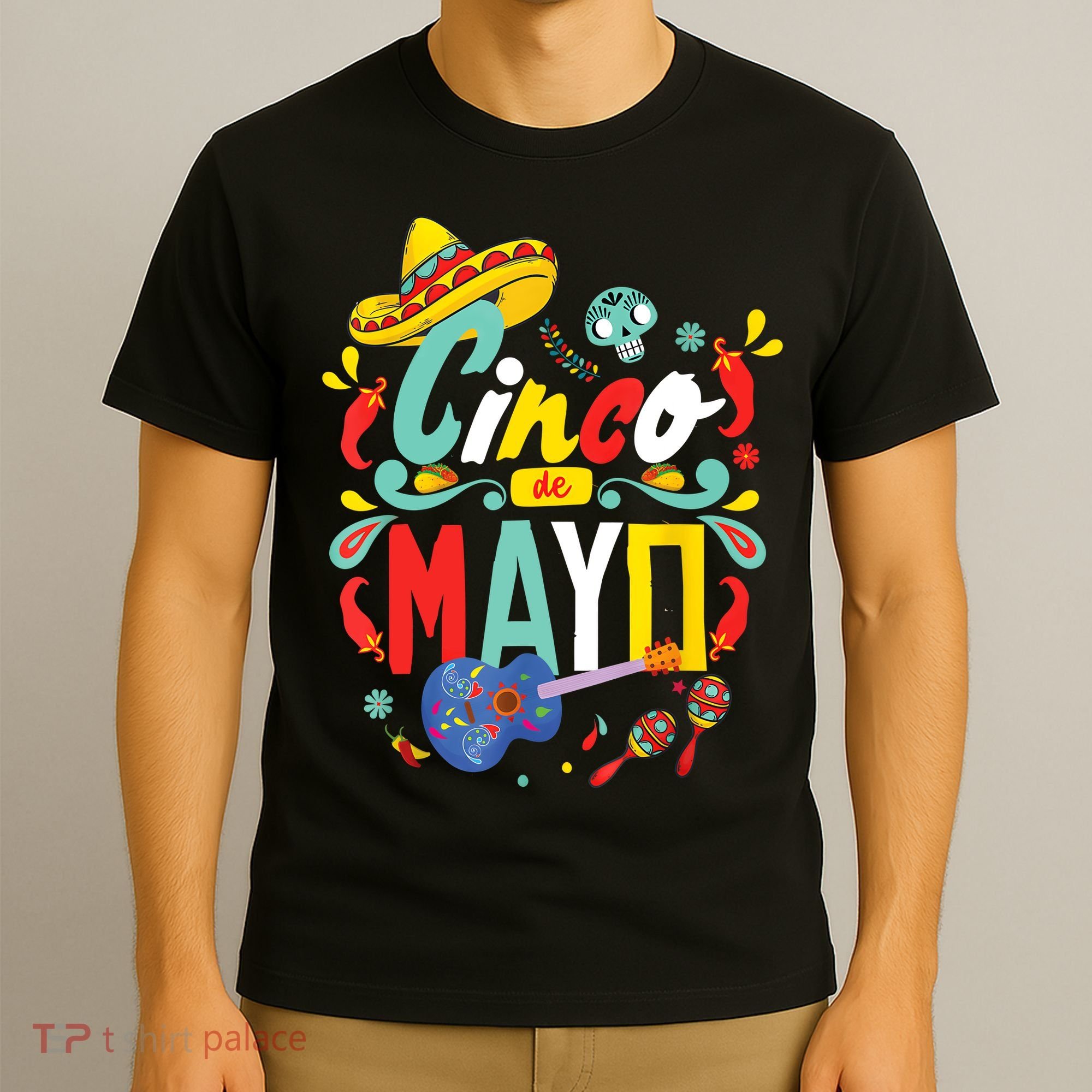 Cinco De Mayo Fiesta Surprise Camisa 5 De Mayo Viva Mexico T-Shirt