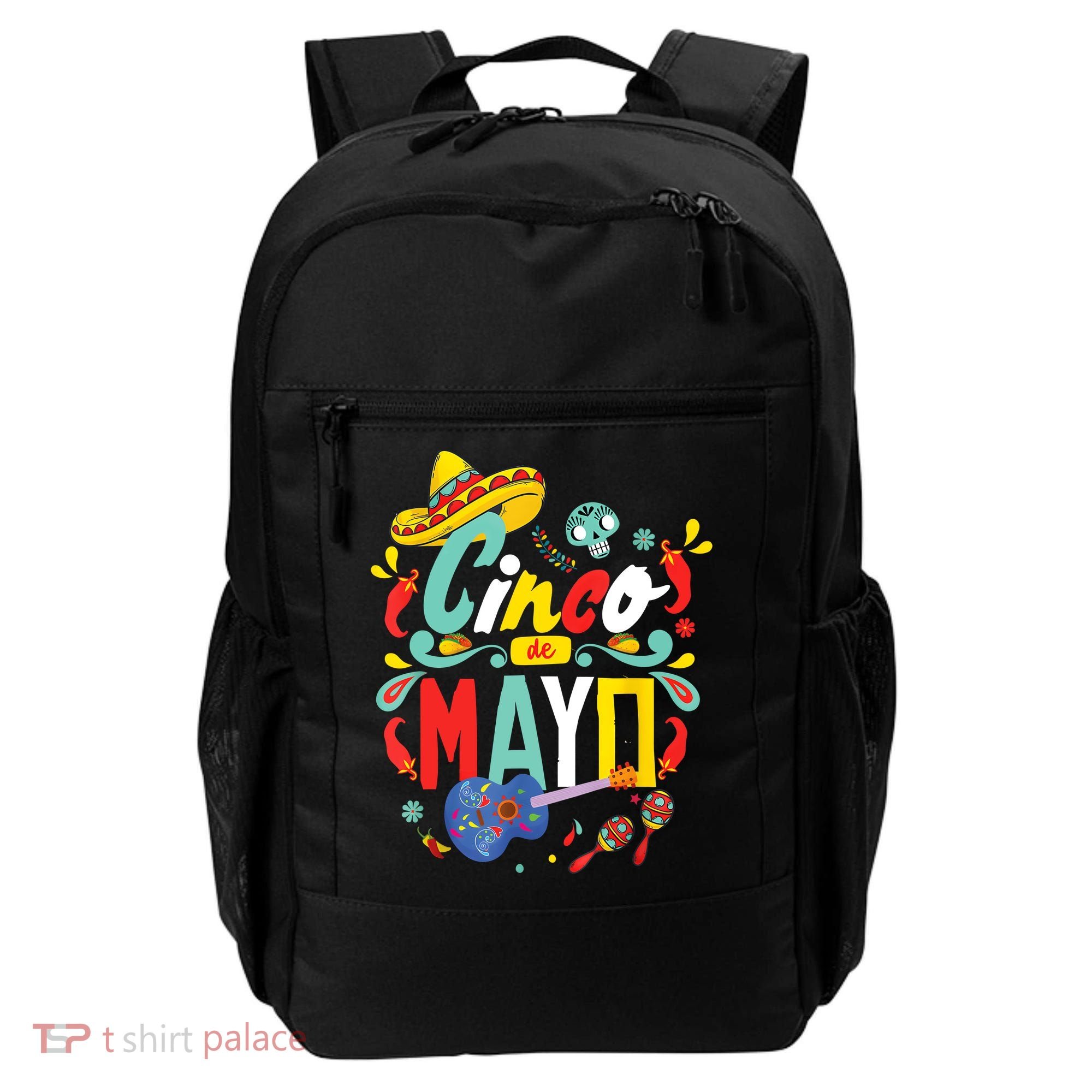 Cinco De Mayo Fiesta Surprise Camisa 5 De Mayo Viva Mexico Backpack