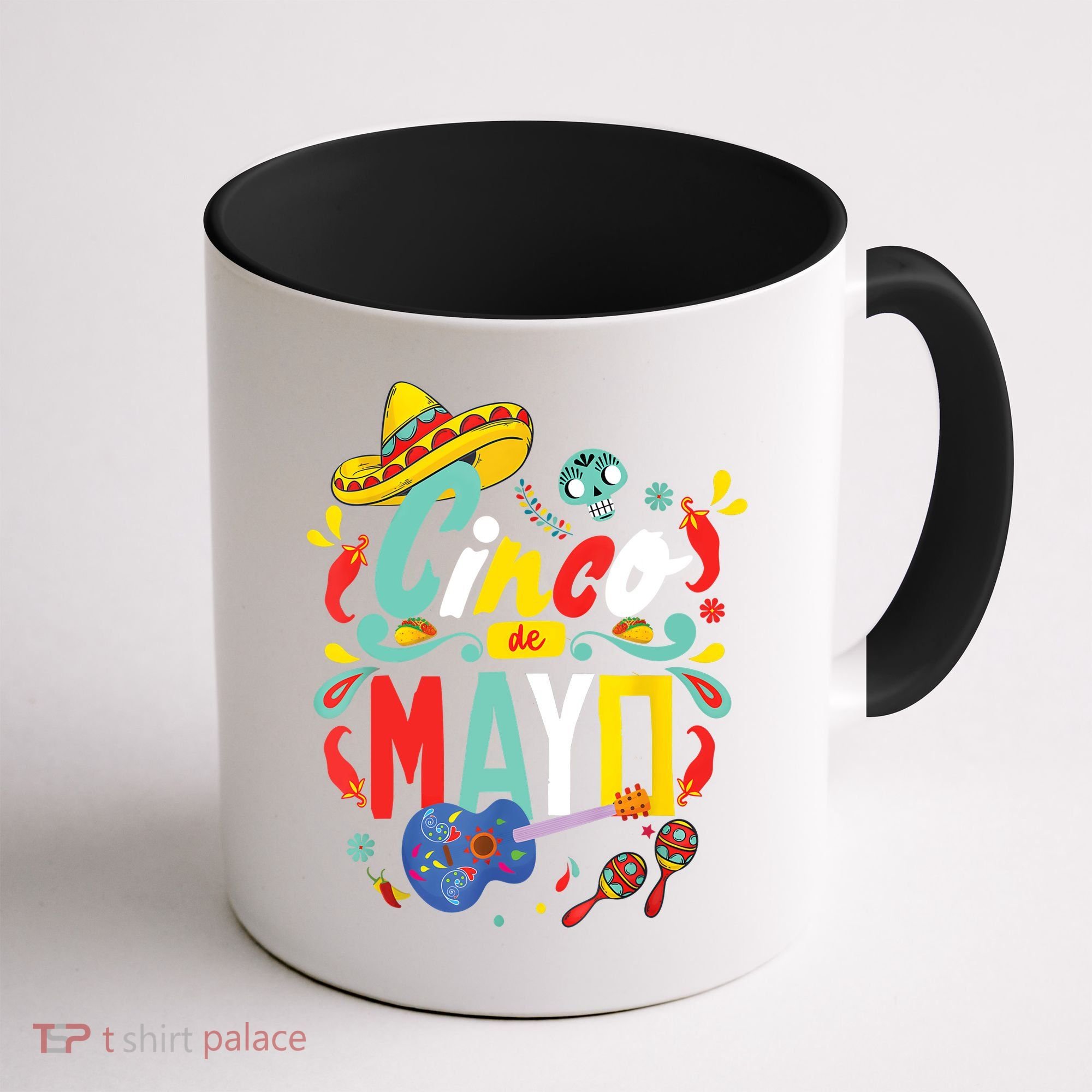 Cinco De Mayo Fiesta Surprise Camisa 5 De Mayo Viva Mexico Coffee Mug