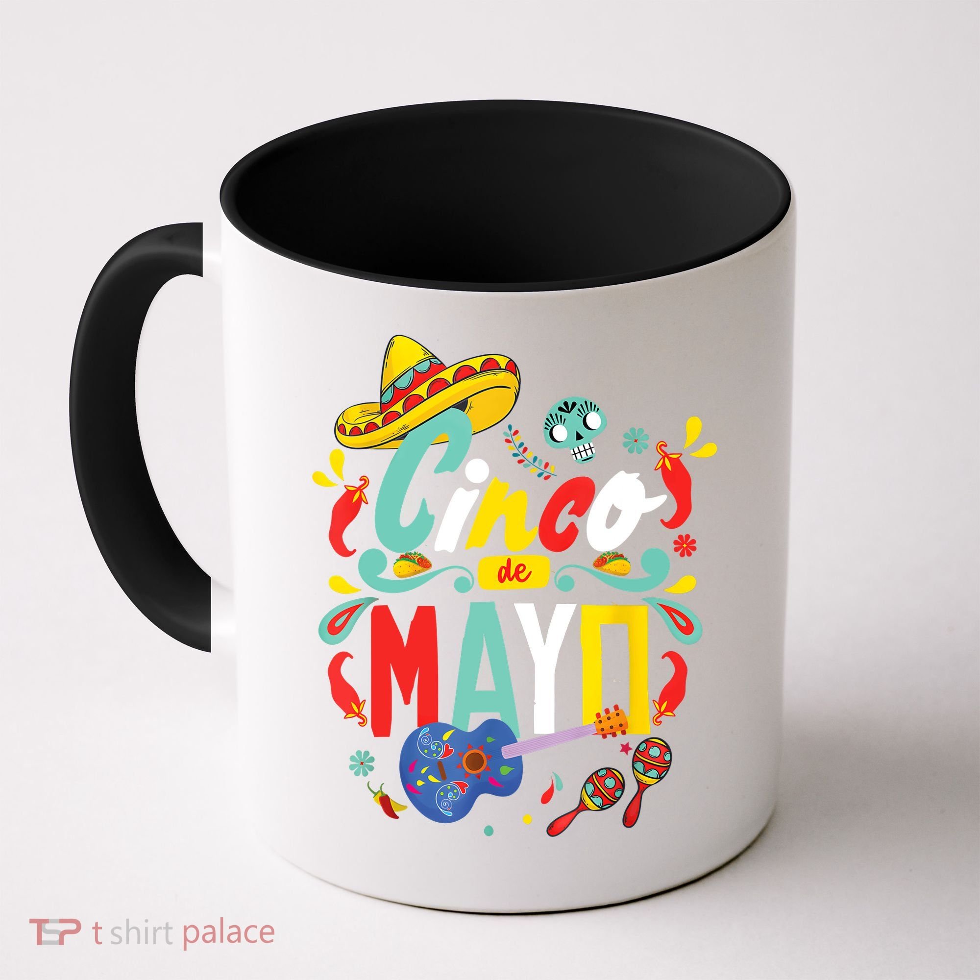 Cinco De Mayo Fiesta Surprise Camisa 5 De Mayo Viva Mexico Coffee Mug