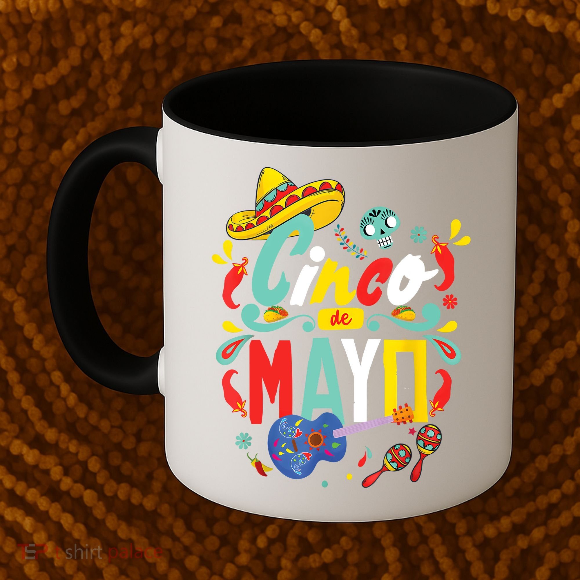 Cinco De Mayo Fiesta Surprise Camisa 5 De Mayo Viva Mexico Coffee Mug