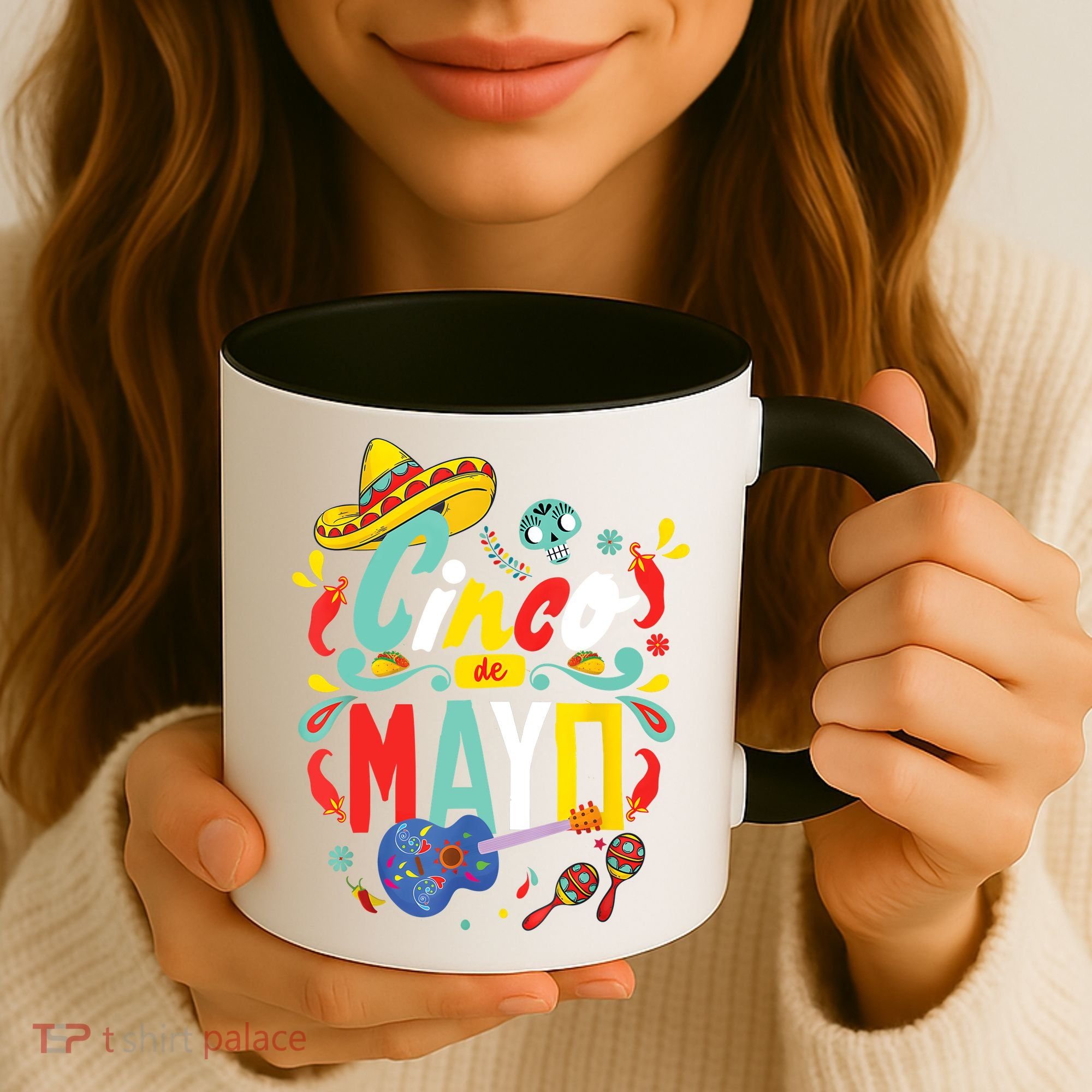 Cinco De Mayo Fiesta Surprise Camisa 5 De Mayo Viva Mexico Coffee Mug