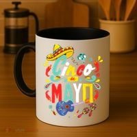 Cinco De Mayo Fiesta Surprise Camisa 5 De Mayo Viva Mexico Coffee Mug thumb 4