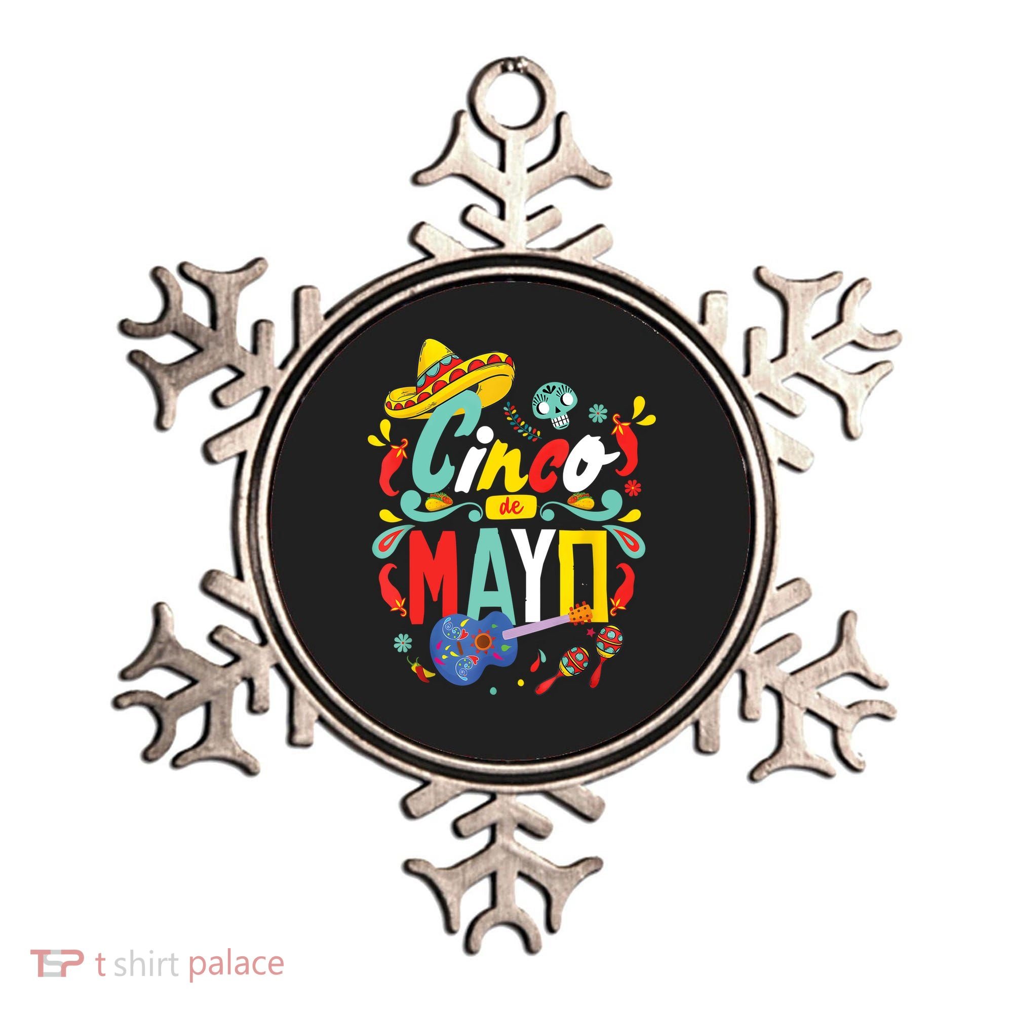 Cinco De Mayo Fiesta Surprise Camisa 5 De Mayo Viva Mexico Ornament