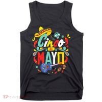 Cinco De Mayo Fiesta Surprise Camisa 5 De Mayo Viva Mexico Tank Top thumb 0