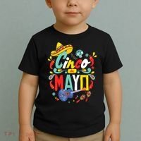 Cinco De Mayo Fiesta Surprise Camisa 5 De Mayo Viva Mexico Toddler T-Shirt thumb 2
