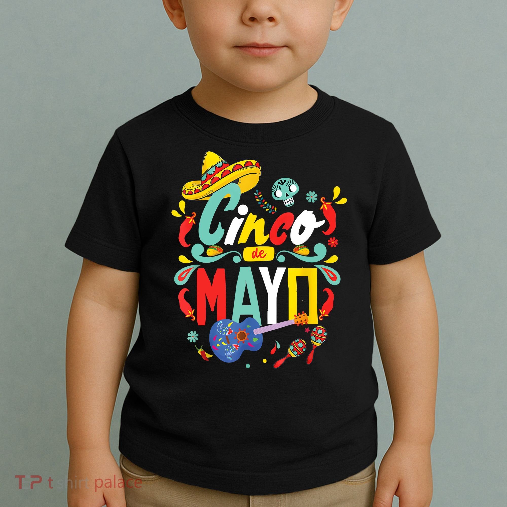 Cinco De Mayo Fiesta Surprise Camisa 5 De Mayo Viva Mexico Toddler T-Shirt