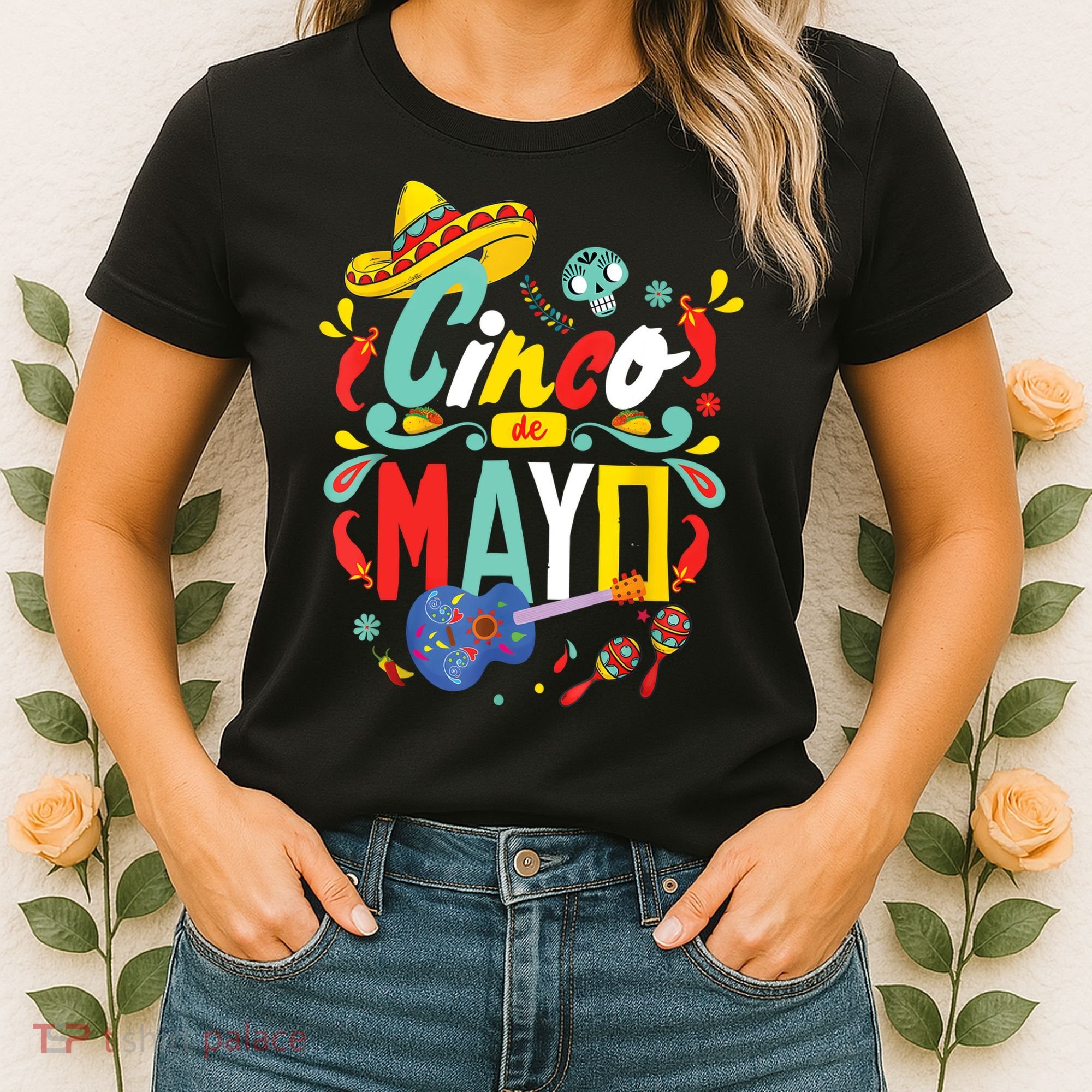 Cinco De Mayo Fiesta Surprise Camisa 5 De Mayo Viva Mexico Women's T-Shirt