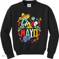 Cinco De Mayo Fiesta Surprise Camisa 5 De Mayo Viva Mexico Kids Sweatshirt thumb 0