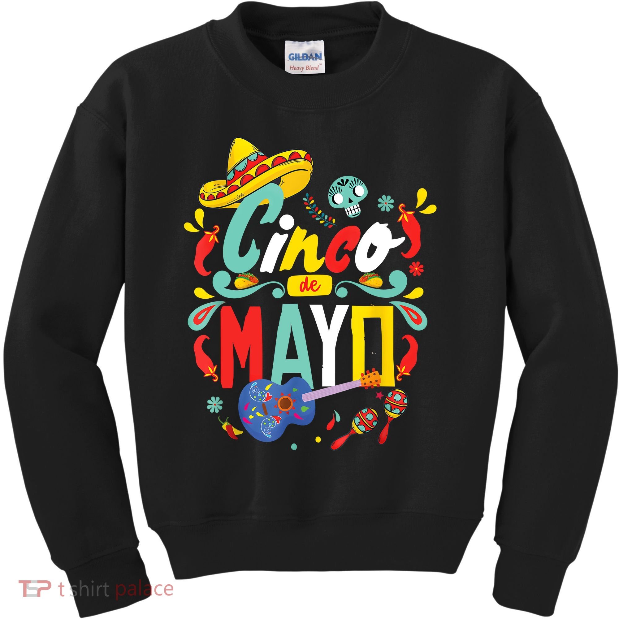 Cinco De Mayo Fiesta Surprise Camisa 5 De Mayo Viva Mexico Kids Sweatshirt