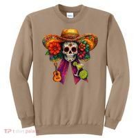 Cinco De Mayo Mexico Tequila Margarita Tacos Sugar Skull Sweatshirt thumb 0
