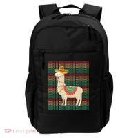 Cinco De Mayo Mexican Llama O De Mayo Gift Backpack thumb 0