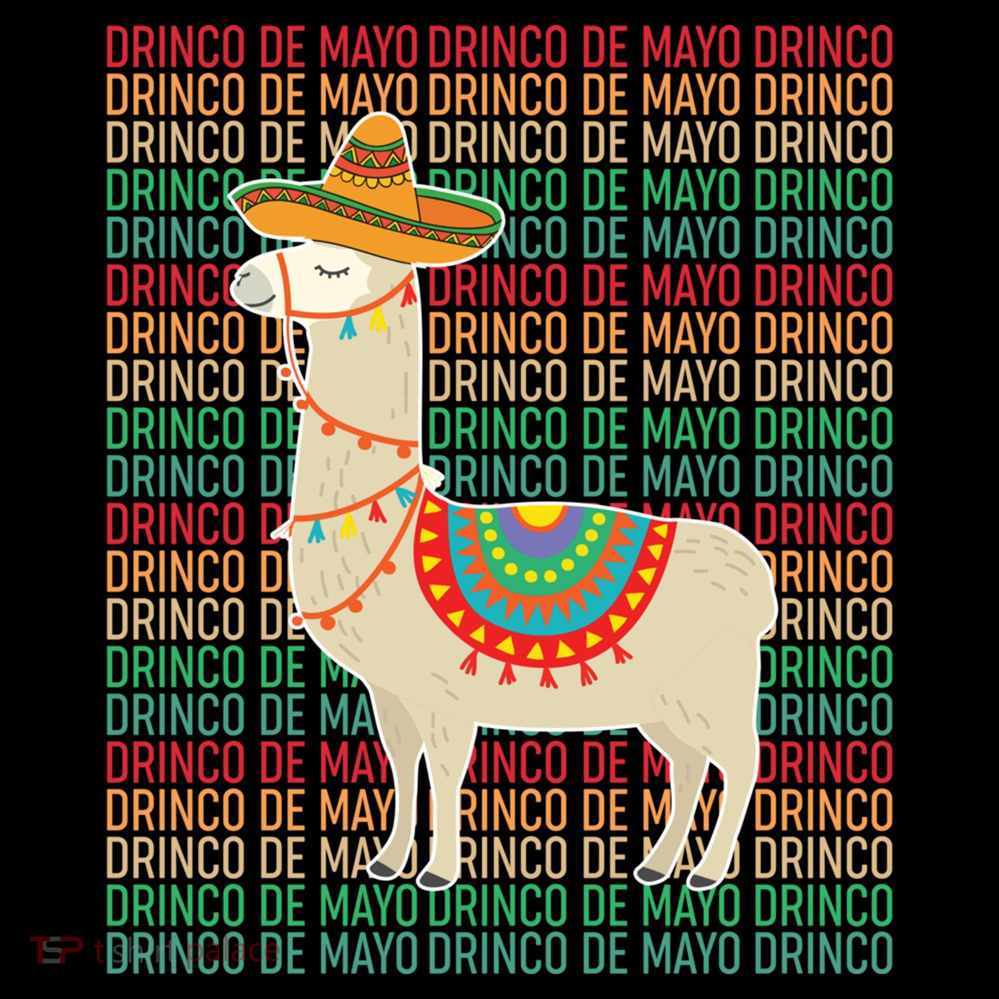 Cinco De Mayo Mexican Llama O De Mayo Gift Bucket Hat