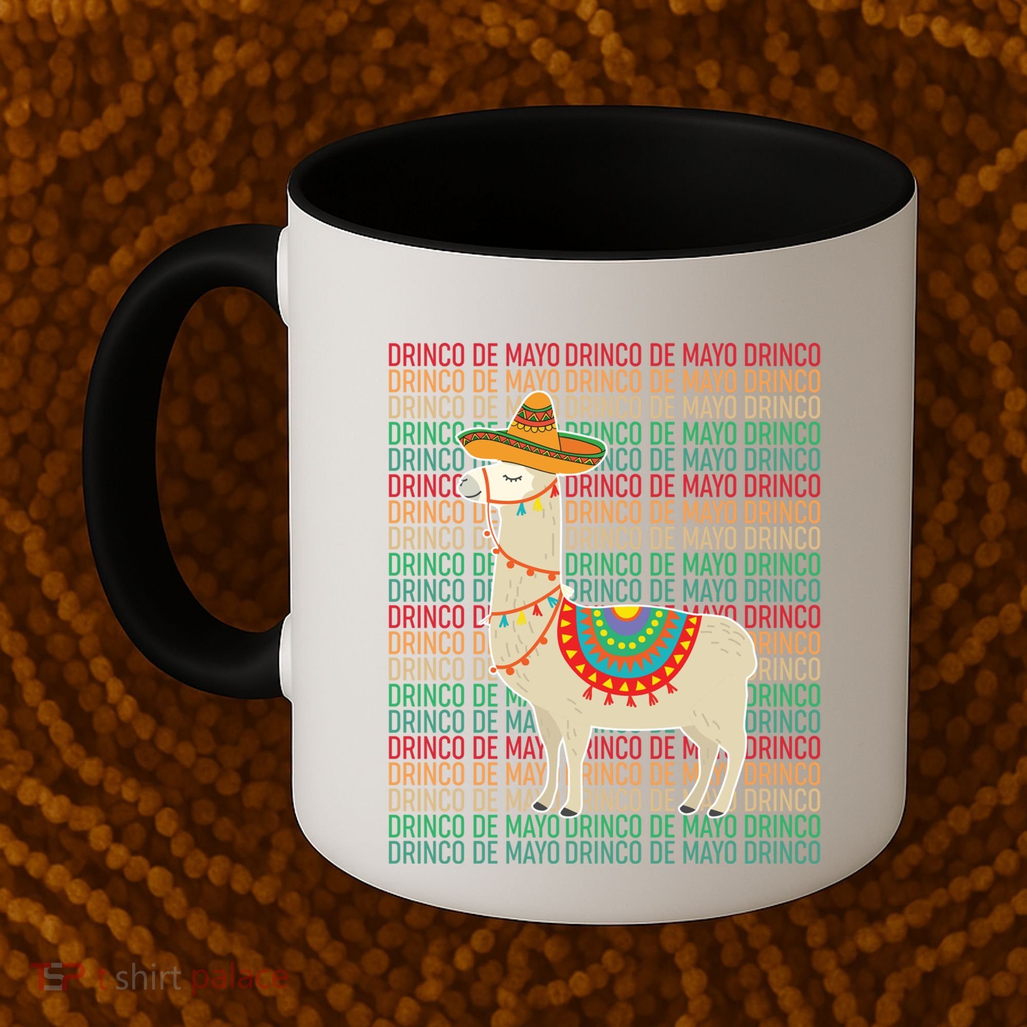 Cinco De Mayo Mexican Llama O De Mayo Gift Coffee Mug