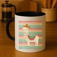 Cinco De Mayo Mexican Llama O De Mayo Gift Coffee Mug thumb 4