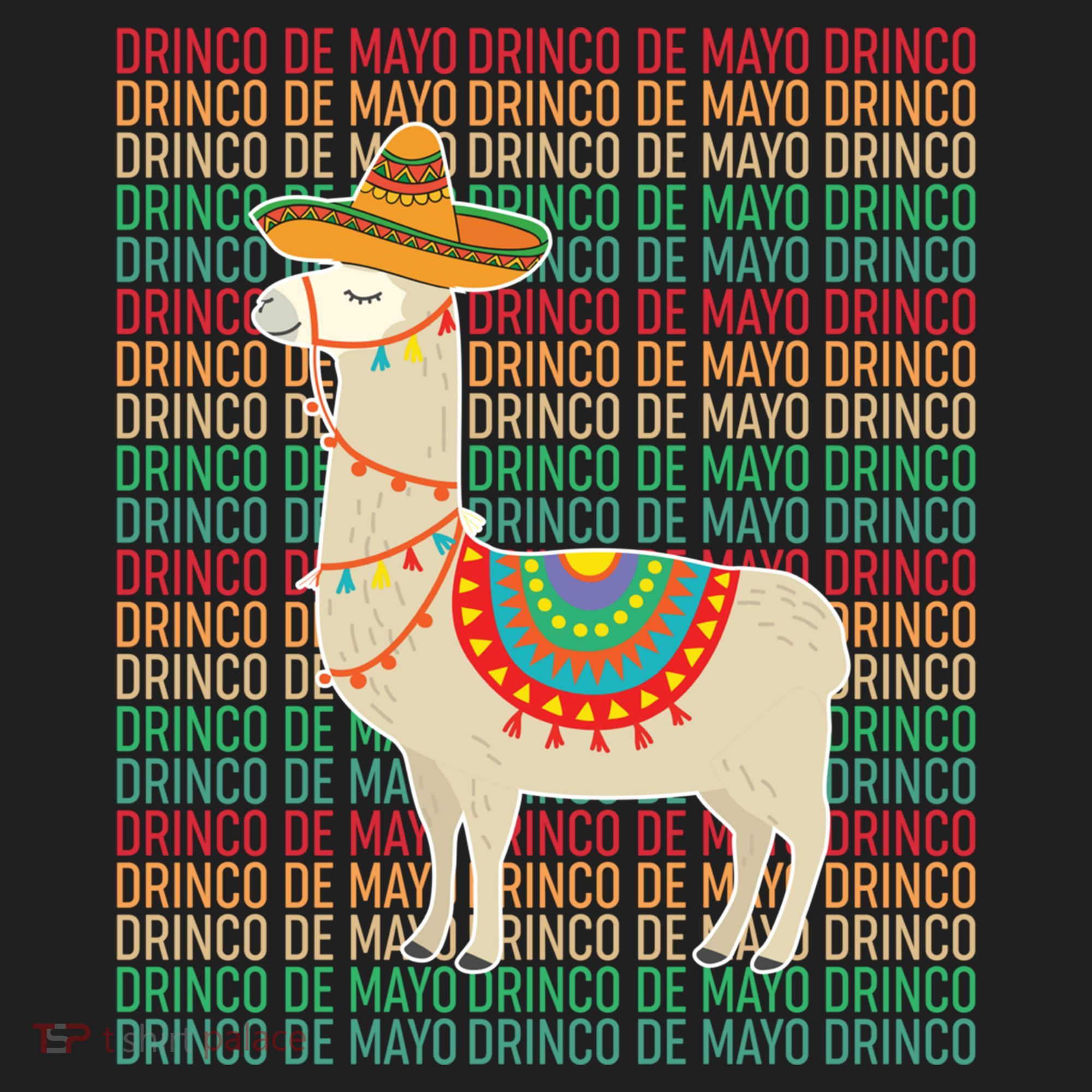 Cinco De Mayo Mexican Llama O De Mayo Gift Beanie