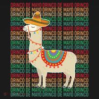 Cinco De Mayo Mexican Llama O De Mayo Gift Pajama Set thumb 2