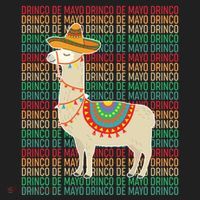Cinco De Mayo Mexican Llama O De Mayo Gift Hat thumb 2